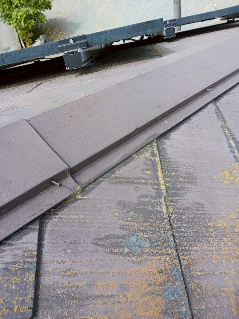 スレート屋根の劣化状況